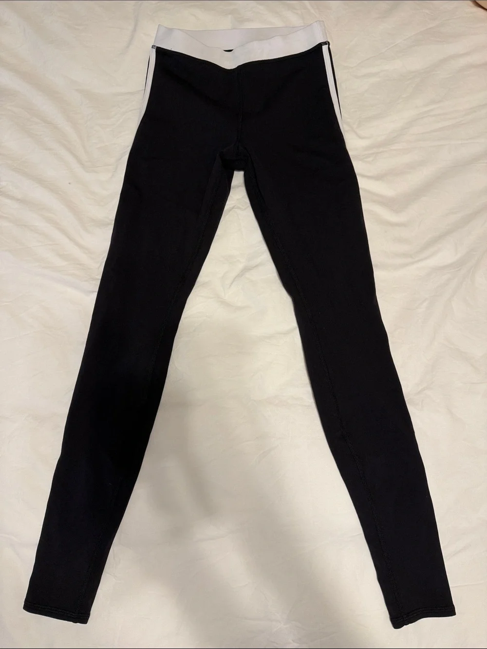Alo Yoga Airbrush High Waist Streamlined Leggings Black Size XS